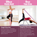 14-piece Pilates essentials kit with resistance bands and accessories