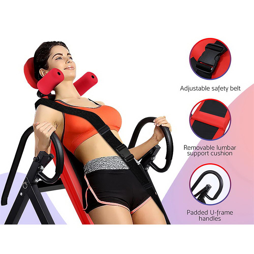 NNEDSZ Table Gravity Stretcher Inverter Foldable Home Fitness Gym